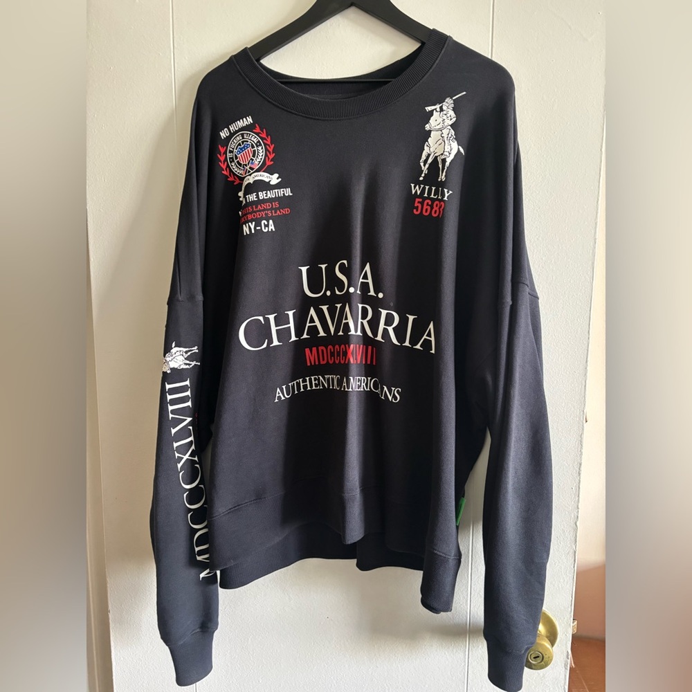 WILLY CHAVARRIA CREWNECK SWEATSHIRT
